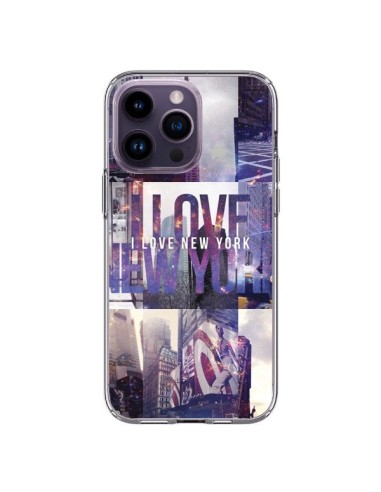 Cover iPhone 14 Pro Max I Love New Yorck City Viola - Javier Martinez