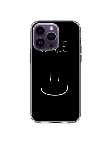 Cover iPhone 14 Pro Max Sorriso Nero - Jonathan Perez