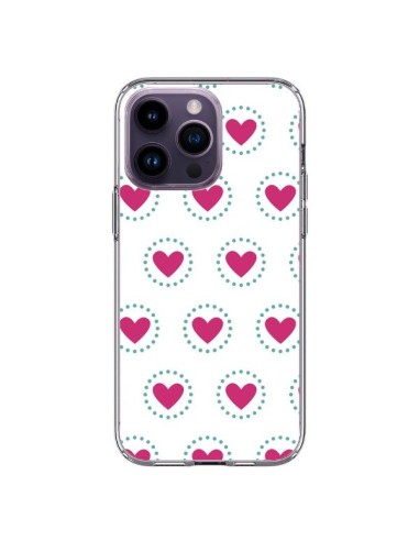 Coque iPhone 14 Pro Max Coeur Cercle - Jonathan Perez