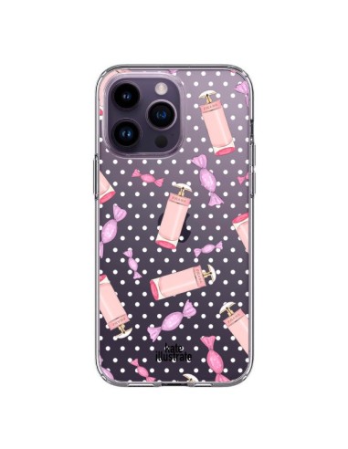 Cover iPhone 14 Pro Max Caramelle Trasparente - kateillustrate