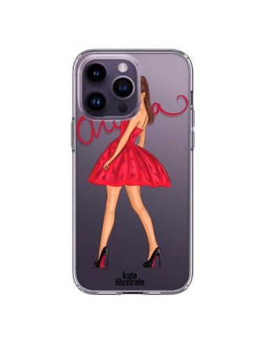 iPhone 14 Pro Max Case Ariana Grande Cantante Clear - kateillustrate