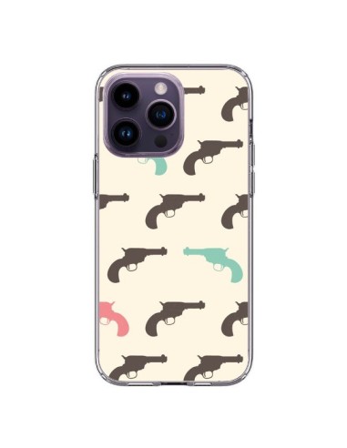 Cover iPhone 14 Pro Max Gun Pistolet - Leandro Pita