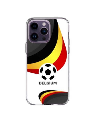 Cover iPhone 14 Pro Max Squadra Belgio Football - Madotta