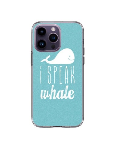 Cover iPhone 14 Pro Max I Speak Whale Balena - Mary Nesrala