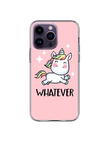 Cover iPhone 14 Pro Max Unicorno Whatever - Maryline Cazenave