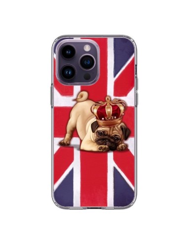 iPhone 14 Pro Max Case Dog Inglese UK British Queen King Roi Reine - Maryline Cazenave