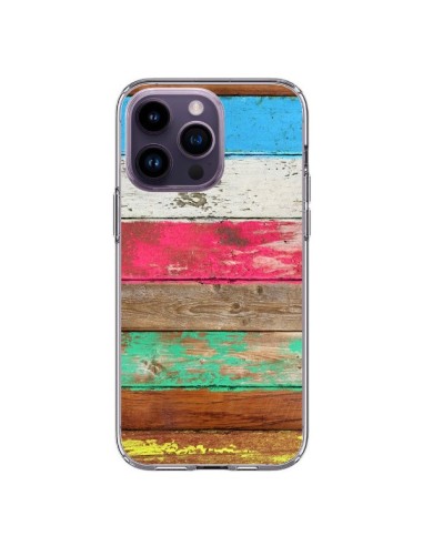 Cover iPhone 14 Pro Max Eco Fashion Legno - Maximilian San