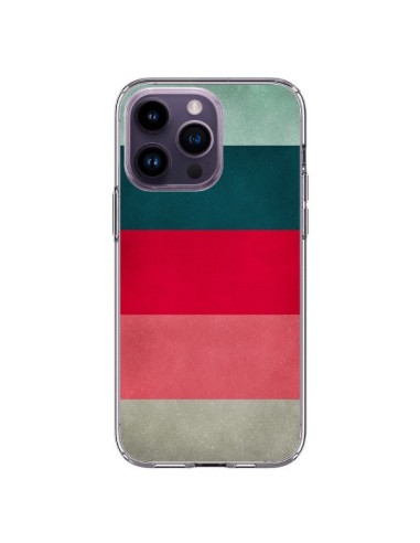 Coque iPhone 14 Pro Max Bandes New York City Hues - Maximilian San