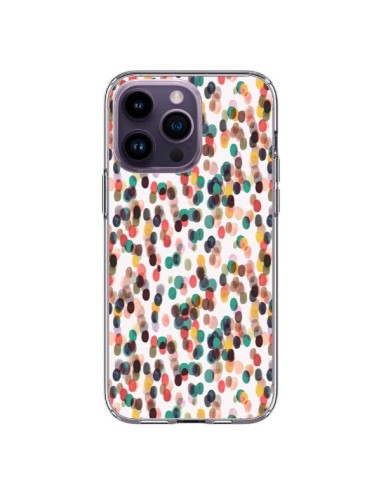 iPhone 14 Pro Max Case Rainbow Lace Neon Multicolor - Ninola Design