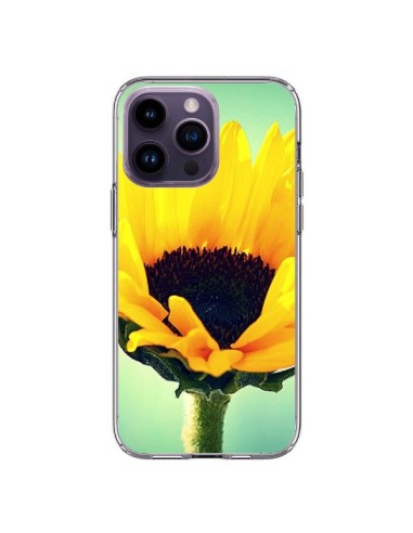 Cover iPhone 14 Pro Max Girasoli Zoom Fiori - R Delean