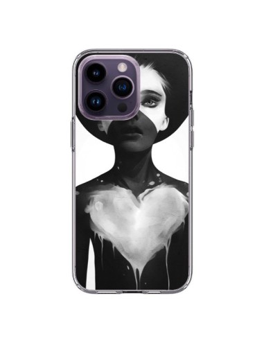 Cover iPhone 14 Pro Max Ragazza Cuore Hold On - Ruben Ireland