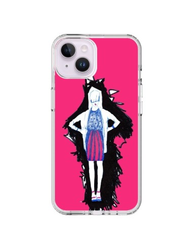 Cover iPhone 14 Plus Lola Donna Fashion Moda Rosa - Cécile