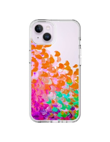 Cover iPhone 14 Plus Creation in Colore Arancione Trasparente - Ebi Emporium