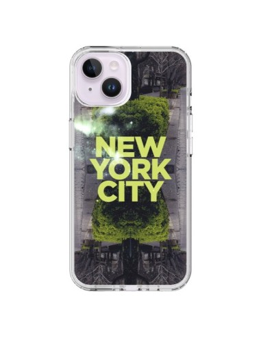 Cover iPhone 14 Plus New York City Verde - Javier Martinez