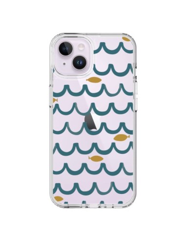 Cover iPhone 14 Plus Pesce Acqua Trasparente - Dricia Do