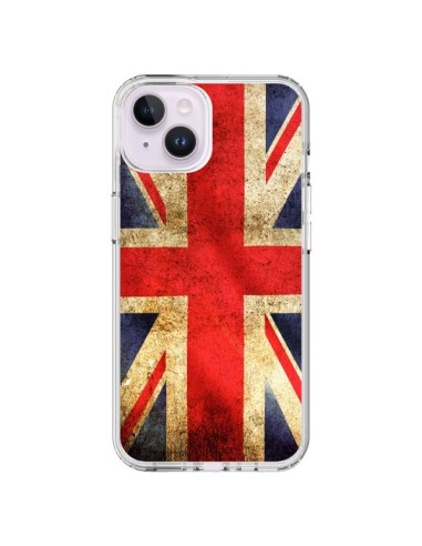 Cover iPhone 14 Plus Bandiera Inghilterra UK - Laetitia