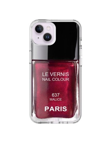 Cover iPhone 14 Plus Smalto Paris Malice Viola - Laetitia