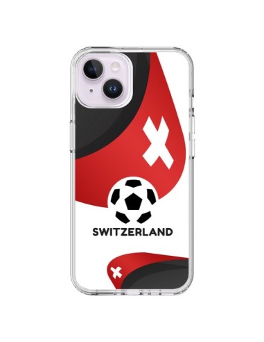 Cover iPhone 14 Plus Squadra Svizzera Football - Madotta