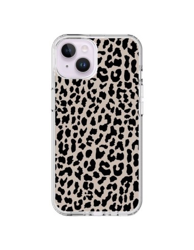 Cover iPhone 14 Plus Leopardo Marrone - Mary Nesrala