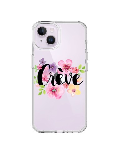 Cover iPhone 14 Plus Crève Fiori Trasparente - Maryline Cazenave