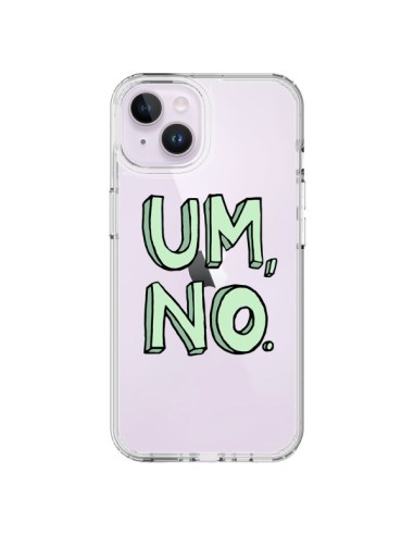 Cover iPhone 14 Plus Um, No Trasparente - Maryline Cazenave