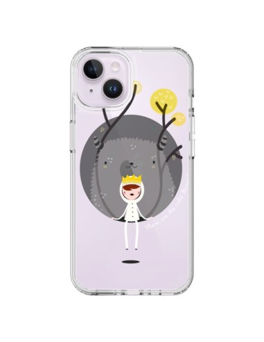 Cover iPhone 14 Plus Monstre Princesse Mostro Principessa Trasparente - Maria Jose Da Luz