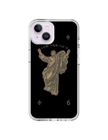 Cover iPhone 14 Plus God Black Drake Chanteur Jeu Cartes - Mikadololo