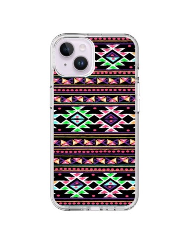 Coque iPhone 14 Plus Black Aylen Azteque - Monica Martinez