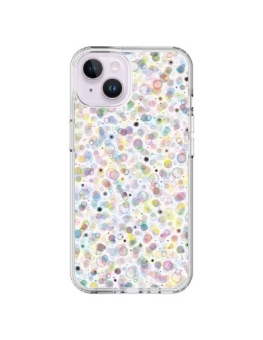 Cover iPhone 14 Plus Cosmic Bolle Multicolore - Ninola Design