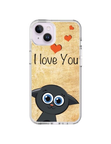 Coque iPhone 14 Plus Cute Cat - Nico