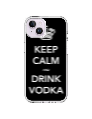 Cover iPhone 14 Plus Keep Calm and Drink Vodka - Nico