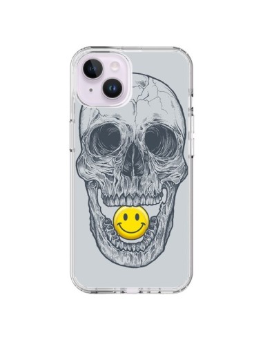 Cover iPhone 14 Plus Smiley Face Teschio - Rachel Caldwell