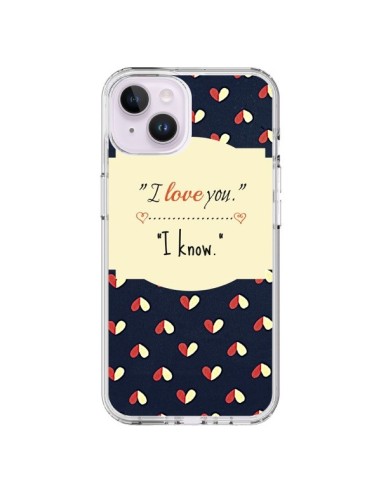 Cover iPhone 14 Plus I Love you - R Delean