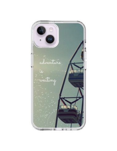 Cover iPhone 14 Plus Adventure is waiting Ruota Panoramica - R Delean