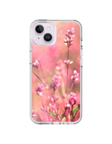 Cover iPhone 14 Plus Fiori boccioli Rosa - R Delean