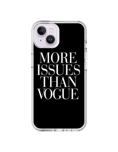 Coque iPhone 14 Plus More Issues Than Vogue - Rex Lambo