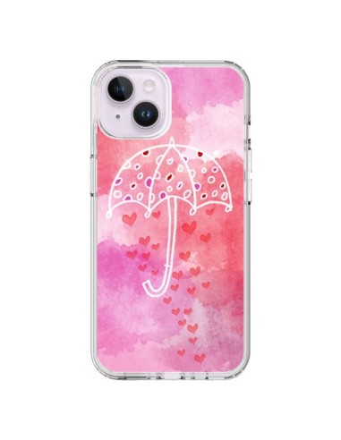 Cover iPhone 14 Plus Ombrello Cuore Amore  - Sylvia Cook