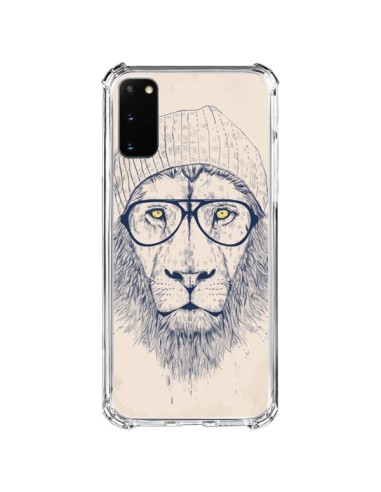 Coque Samsung Galaxy S20 FE Cool Lion Lunettes - Balazs Solti