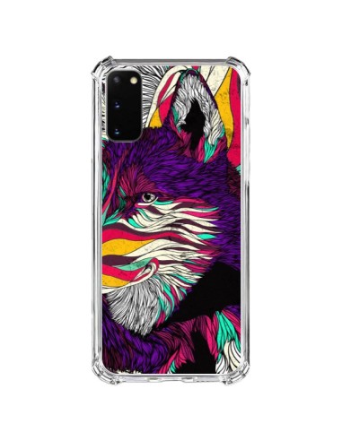 Coque Samsung Galaxy S20 FE Color Husky Chien Loup - Danny Ivan