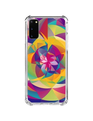 Coque Samsung Galaxy S20 FE Acid Blossom Fleur - Eleaxart