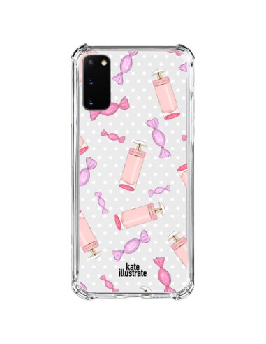 Coque Samsung Galaxy S20 FE Candy Bonbons Transparente - kateillustrate