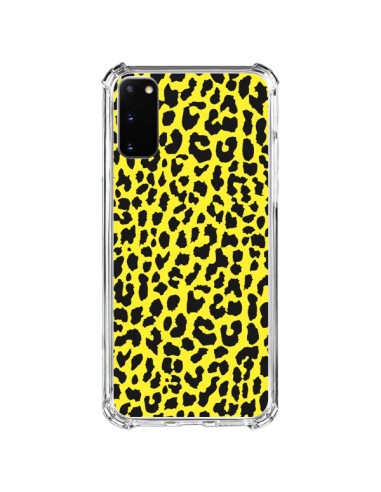 Coque Samsung Galaxy S20 FE Leopard Jaune - Mary Nesrala