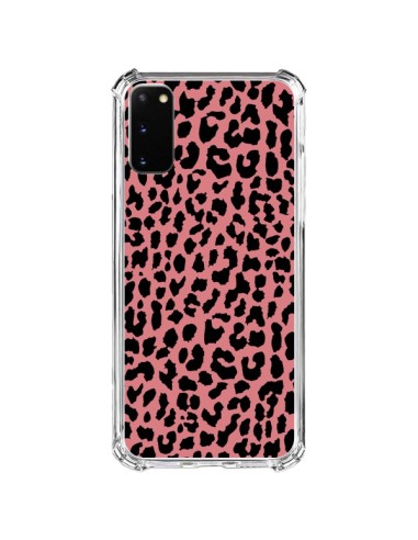 Coque Samsung Galaxy S20 FE Leopard Corail Neon - Mary Nesrala