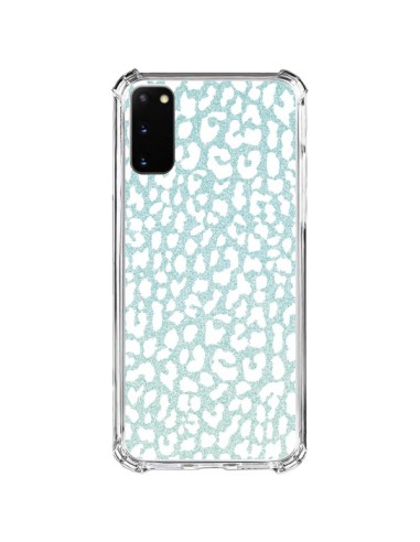 Coque Samsung Galaxy S20 FE Leopard Winter Mint - Mary Nesrala