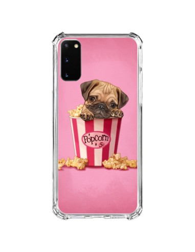 Coque Samsung Galaxy S20 FE Chien Dog Popcorn Film - Maryline Cazenave