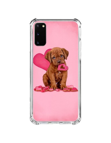 Coque Samsung Galaxy S20 FE Chien Dog Gateau Coeur Love - Maryline Cazenave