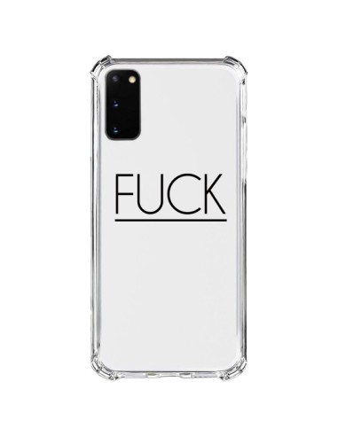 Coque Samsung Galaxy S20 FE Fuck Transparente - Maryline Cazenave