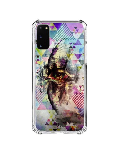 Coque Samsung Galaxy S20 FE Oeil Triangle Oiseau Cry Bird - Maximilian San