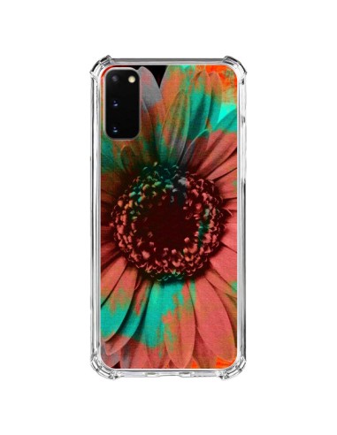 Coque Samsung Galaxy S20 FE Tournesol Lysergic Flower - Maximilian San