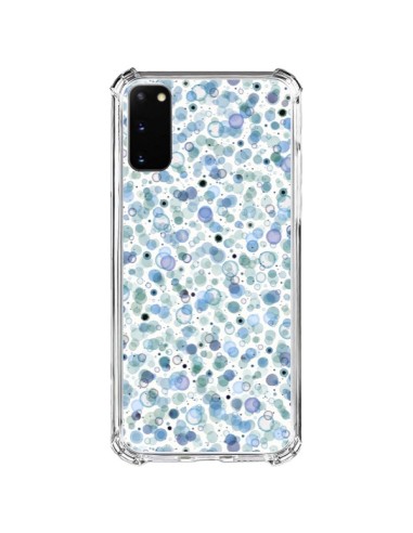 Coque Samsung Galaxy S20 FE Cosmic Bubbles Blue - Ninola Design